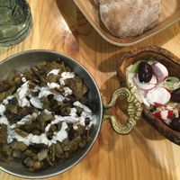 Seitan shawarma at C'est Bon Salades Maison in Marseille