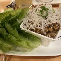 Vegan lettuce wraps  at Red Ginger in Traverse City