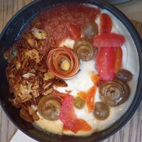 Yogurt with granola at Frank. in Brussels