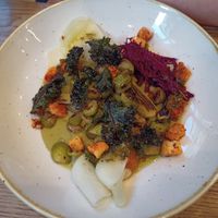 Winter is coming dish at Frank. in Brussels