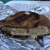 Vegan Reuben at Speckled Hen Coffee in Strasburg