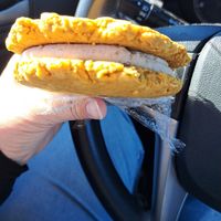 Oatmeal cream pie at Speckled Hen Coffee in Strasburg