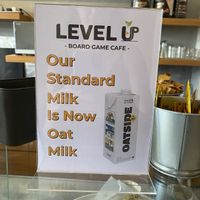 Standard milk  at Level Up Board Game Cafe in Seminyak