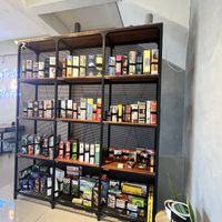 Upstairs game selection   at Level Up Board Game Cafe in Seminyak