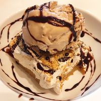 Ferrero Rocher cake & ice cream. This is heaven. ❤️ at Street & Soul in Toledo