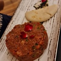 Steak tar tar Beyond at Street & Soul in Toledo