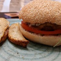 Hamburguesa Toscana at Street & Soul in Toledo