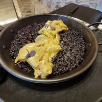 Arroz con satay at Street & Soul in Toledo