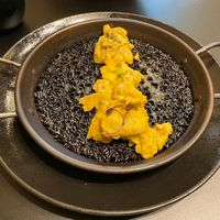 Arroz negro con satay de carne vegetal  at Street & Soul in Toledo