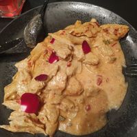 Strogonoff vegano at Street & Soul in Toledo