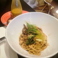 Ramen (la salsa al fondo) at Street & Soul in Toledo