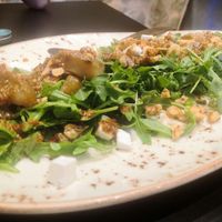 Ensalada de pera confitada at Street & Soul in Toledo