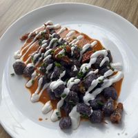 Purple gnocchi  at Street & Soul in Toledo