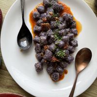 Gnocchi. We asked for the vegan mayo on the side    at Street & Soul in Toledo