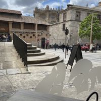 View from an upstairs table    at Street & Soul in Toledo