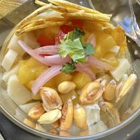 Ceviche with hearts of palm  at Street & Soul in Toledo