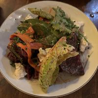 Beet salad with Miyoko’s mozzarella   at Sonoma Wine Shop - La Bodega in Sebastopol