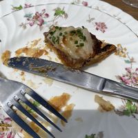 What’s left of my pear tartlet  at Sonoma Wine Shop - La Bodega in Sebastopol