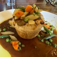 mushroom / potato Wellington  at Sonoma Wine Shop - La Bodega in Sebastopol