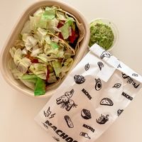Donki - tacos with vegan “chicken" at Donki in Brussels
