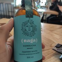 Japanese sencha kombucha at Las in Zakopane