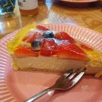 Cheesecake at Las in Zakopane