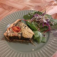 Spinach Quiche at Las in Zakopane
