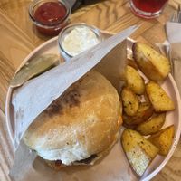 Vegan beyond burger   at Las in Zakopane