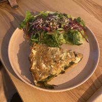 spinach tart  at Las in Zakopane