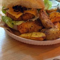 Vegan burger - 40 zł at Las in Zakopane