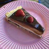 Tofu cheesecake  at Las in Zakopane