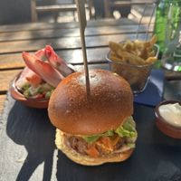 Bosch burger   at Café Bosch in Arnhem