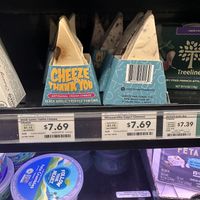Vegan cheese   at Whole Foods Market in Minneapolis