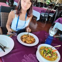 Cripsy tofu at Oriental World in Lanzarote