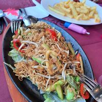 Japannese nuddles at Oriental World in Lanzarote