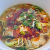 After adding chili oil at Ramen 面面聚到 in Luxembourg City