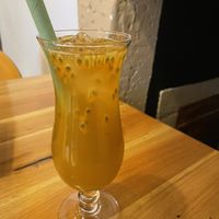 Dragon fruit drink  at Ramen 面面聚到 in Luxembourg City