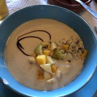 De amandelsoep at The World Family in Finisterre