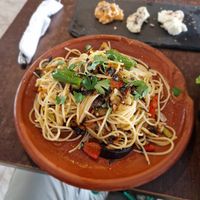 Gemüsenudeln at The World Family in Finisterre