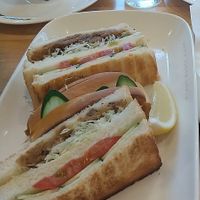 vegan sandwich at KOMEDA is in Tokyo