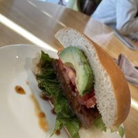 Avo-Teri burger  at KOMEDA is in Tokyo