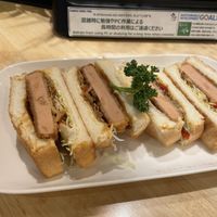 Ham cutlet sandwich  at KOMEDA is in Tokyo