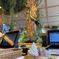 Beautiful interior design    at KOMEDA is in Tokyo