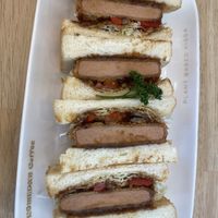 “Pork” sandwich   at KOMEDA is in Tokyo