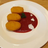 Croquettes. at KOMEDA is in Tokyo