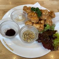 Tofu Fritters  at KOMEDA is in Tokyo