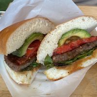 AvoTeri Burger  at KOMEDA is in Tokyo