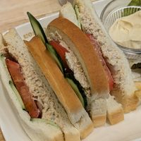 Vegan Tuna Sandwich at KOMEDA is in Tokyo