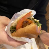 Mala burger  #Veganuary at KOMEDA is in Tokyo