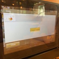 Funny menu listing in English. Not sure what I understood.  at KOMEDA is in Tokyo